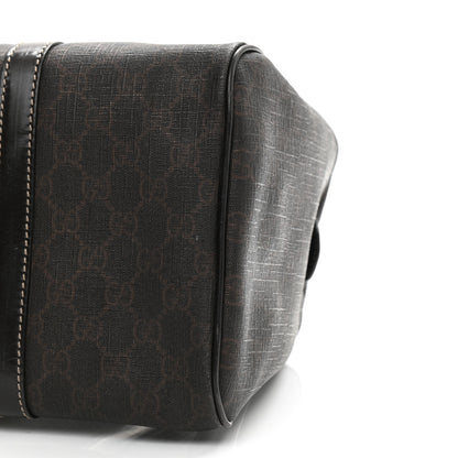 Gucci GG Supreme Monogram Medium Boston Dark Brown 10 of 10