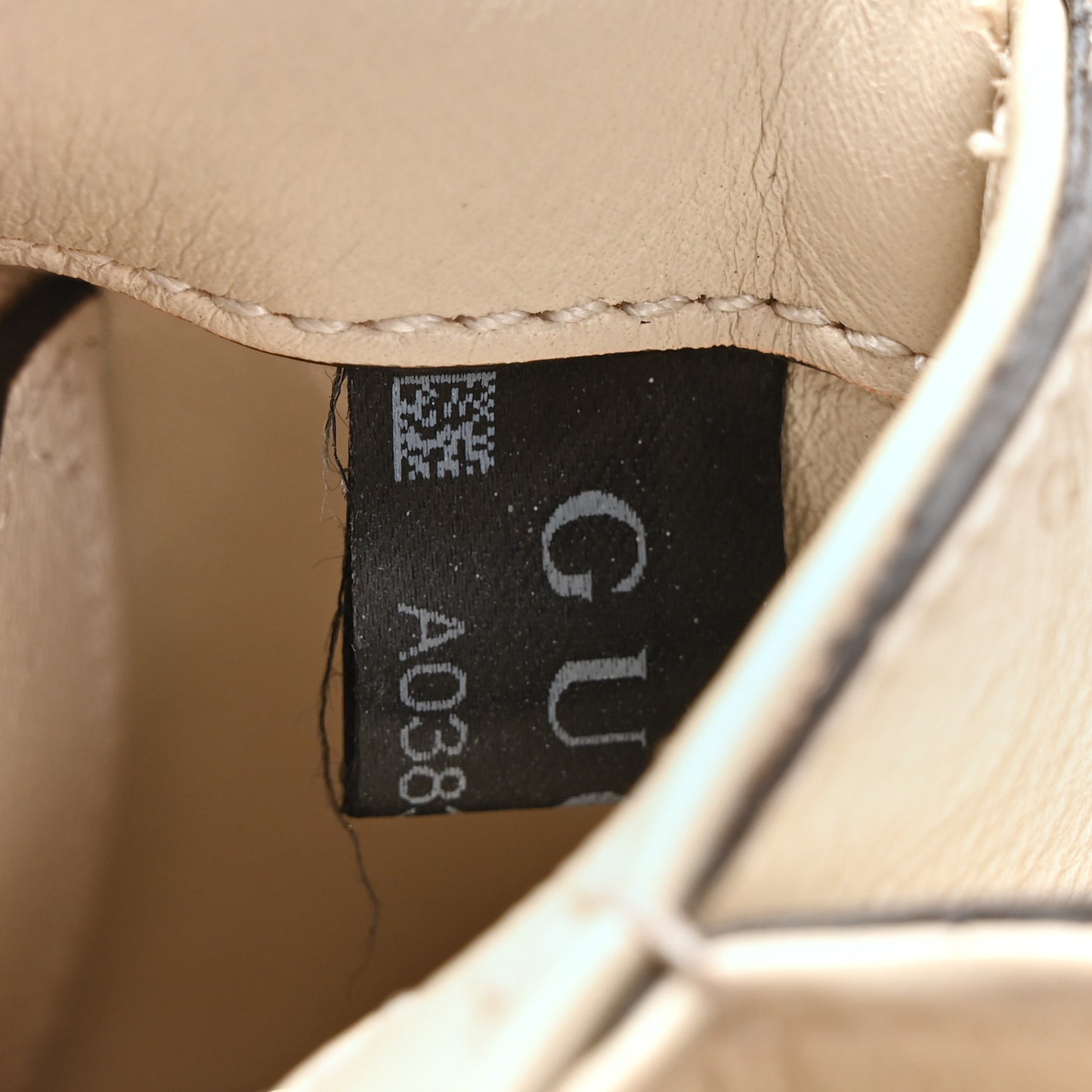 Roxy Calfskin Web Mini Blondie Shoulder Bag White