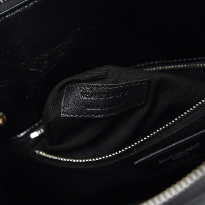 Saint Laurent Glace Calfskin Baby Souple Sac De Jour Black 8 of 11