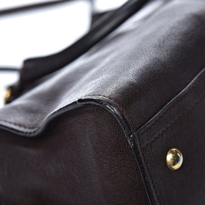 Saint Laurent Sheepskin Small Cabas ChYc Dark Brown 18 of 23