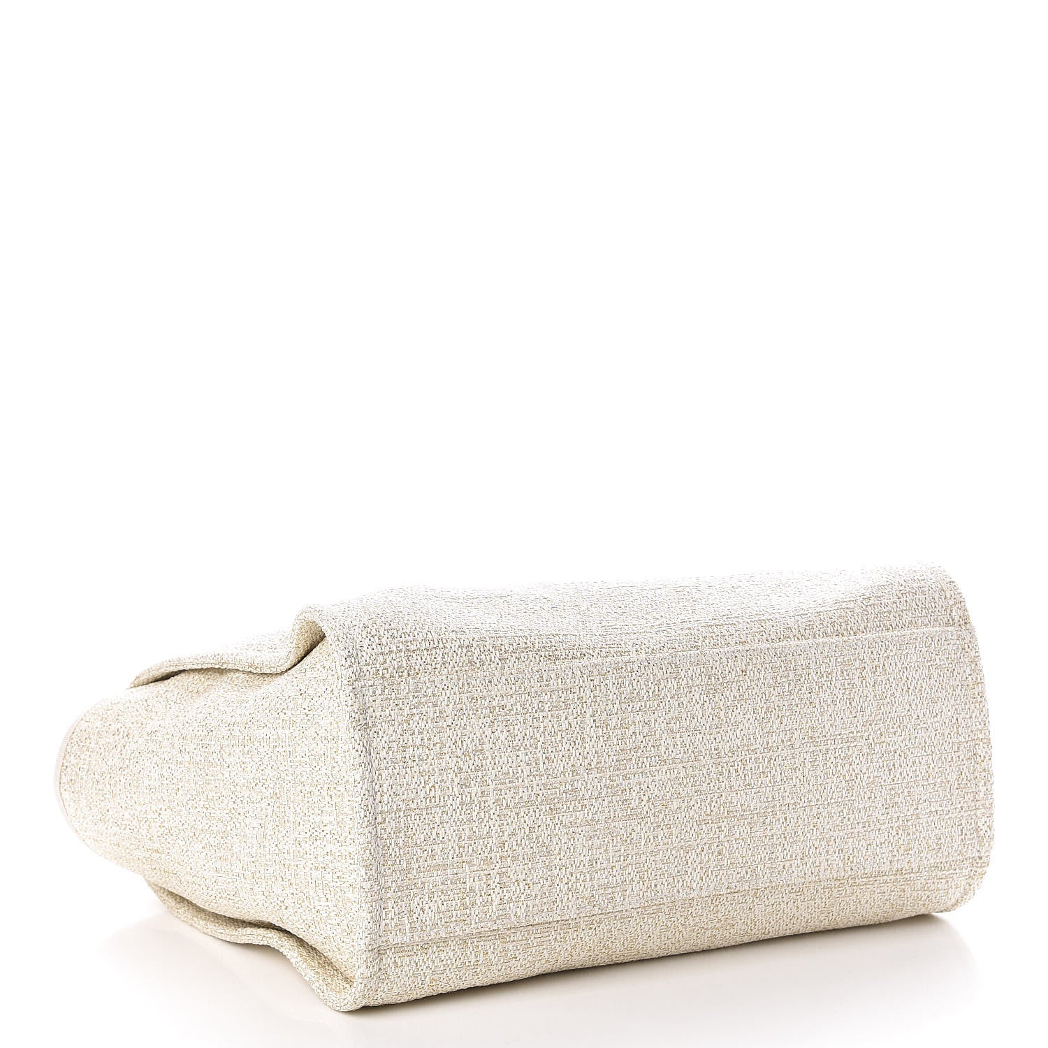Chanel Canvas Large Deauville Tote Ivory 4 of 8