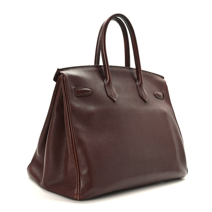 Hermes Evergrain Birkin 35 Havane 3 of 13