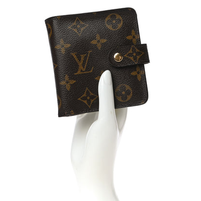 Louis Vuitton Monogram Compact Zippe Zipped Wallet 2 of 14