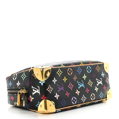Louis Vuitton Monogram Multicolor Trouville Black 3 of 12