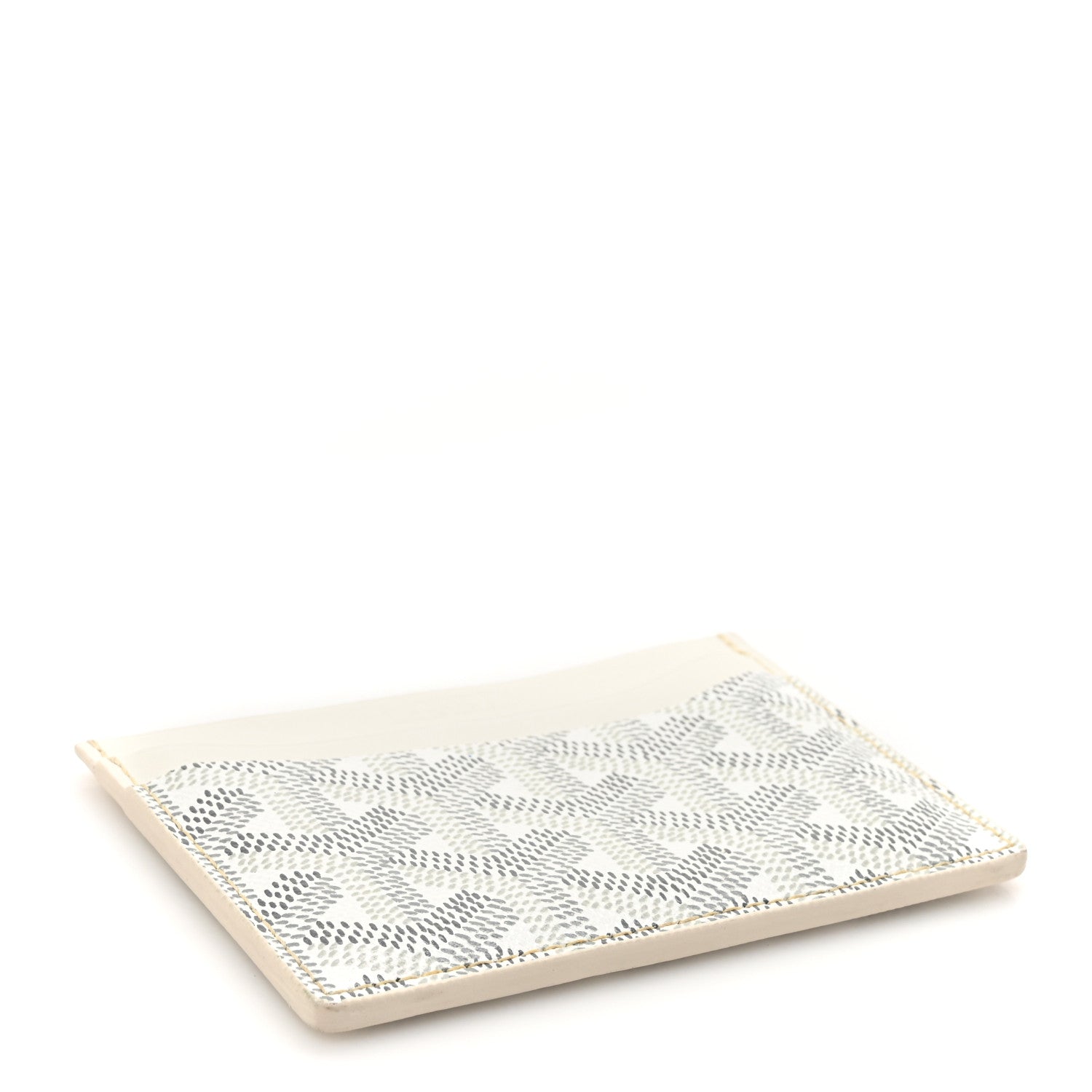 Goyard Goyardine Saint Sulpice Card Holder White 4 of 10