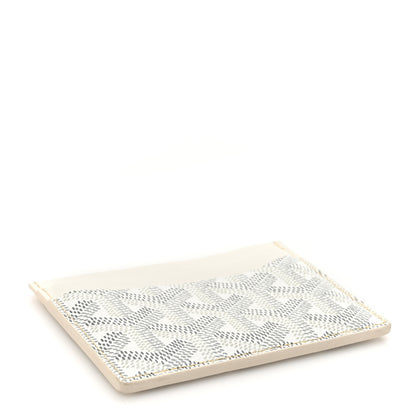 Goyard Goyardine Saint Sulpice Card Holder White 4 of 10