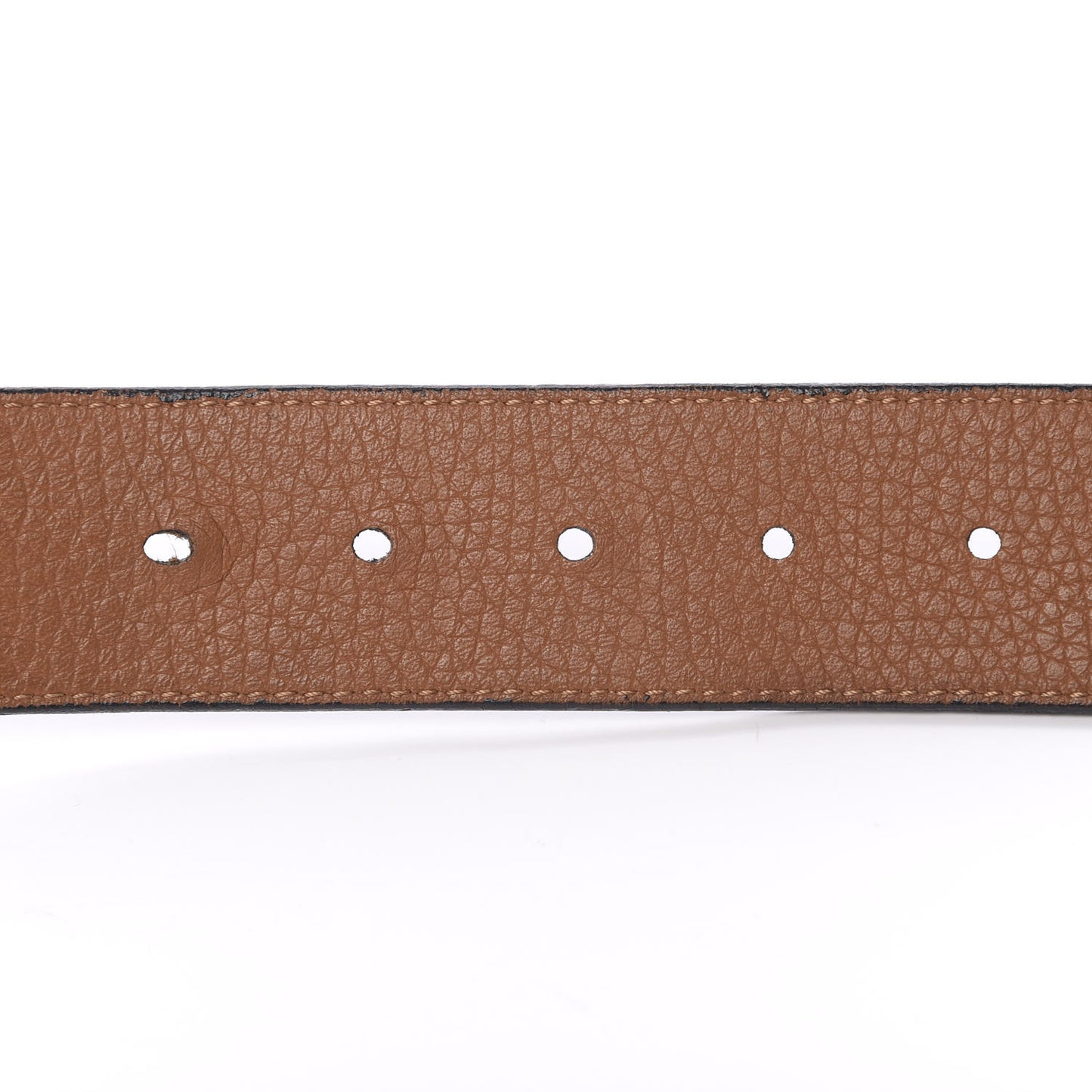 Taurillon Calfskin 30mm LV Initiales Reversible Belt 90 36 Black