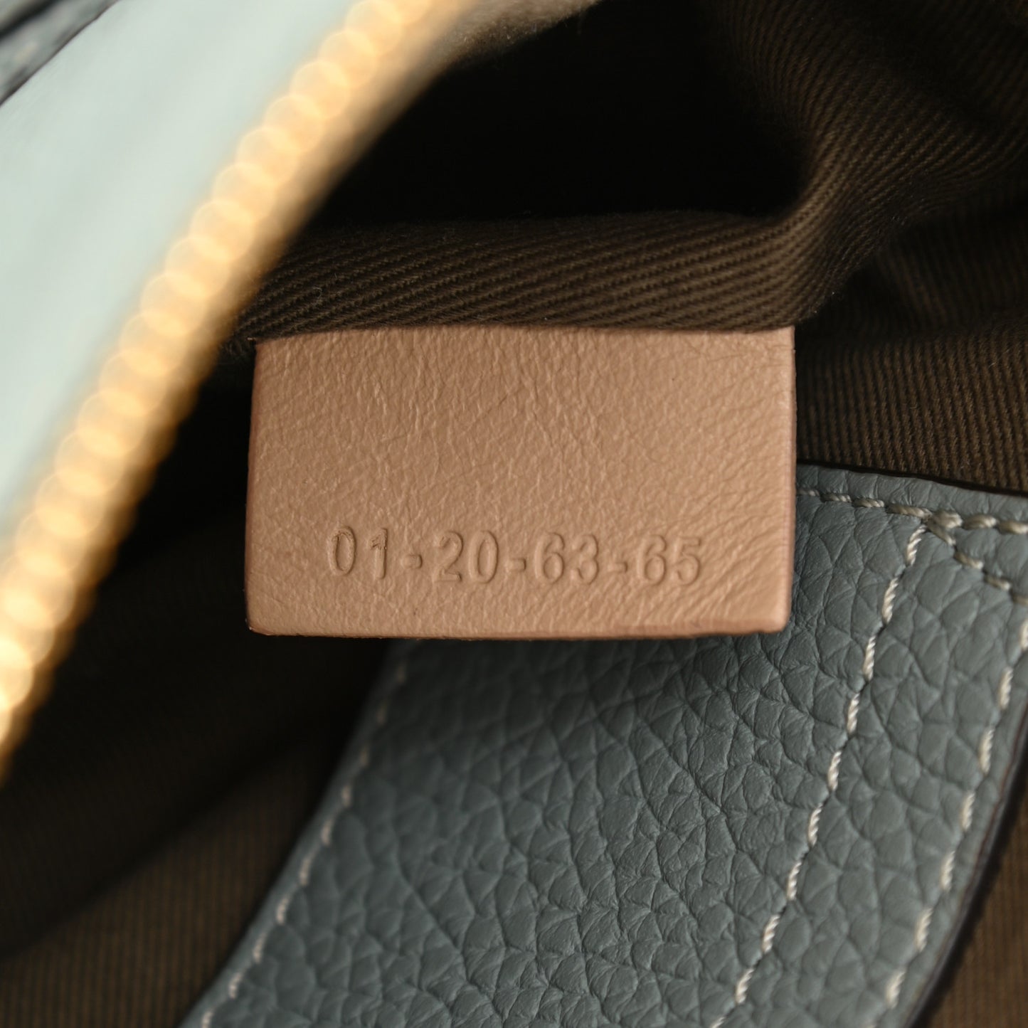 Calfskin Mini Marcie Satchel Mint Blue