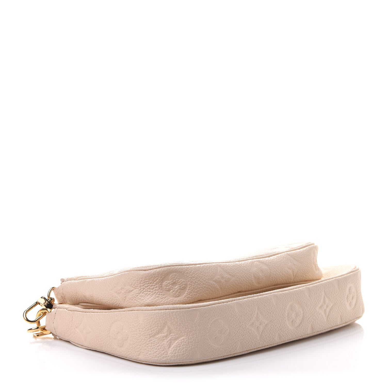 Louis Vuitton Empreinte Monogram Giant Multi Pochette Accessories Cream 4 of 10