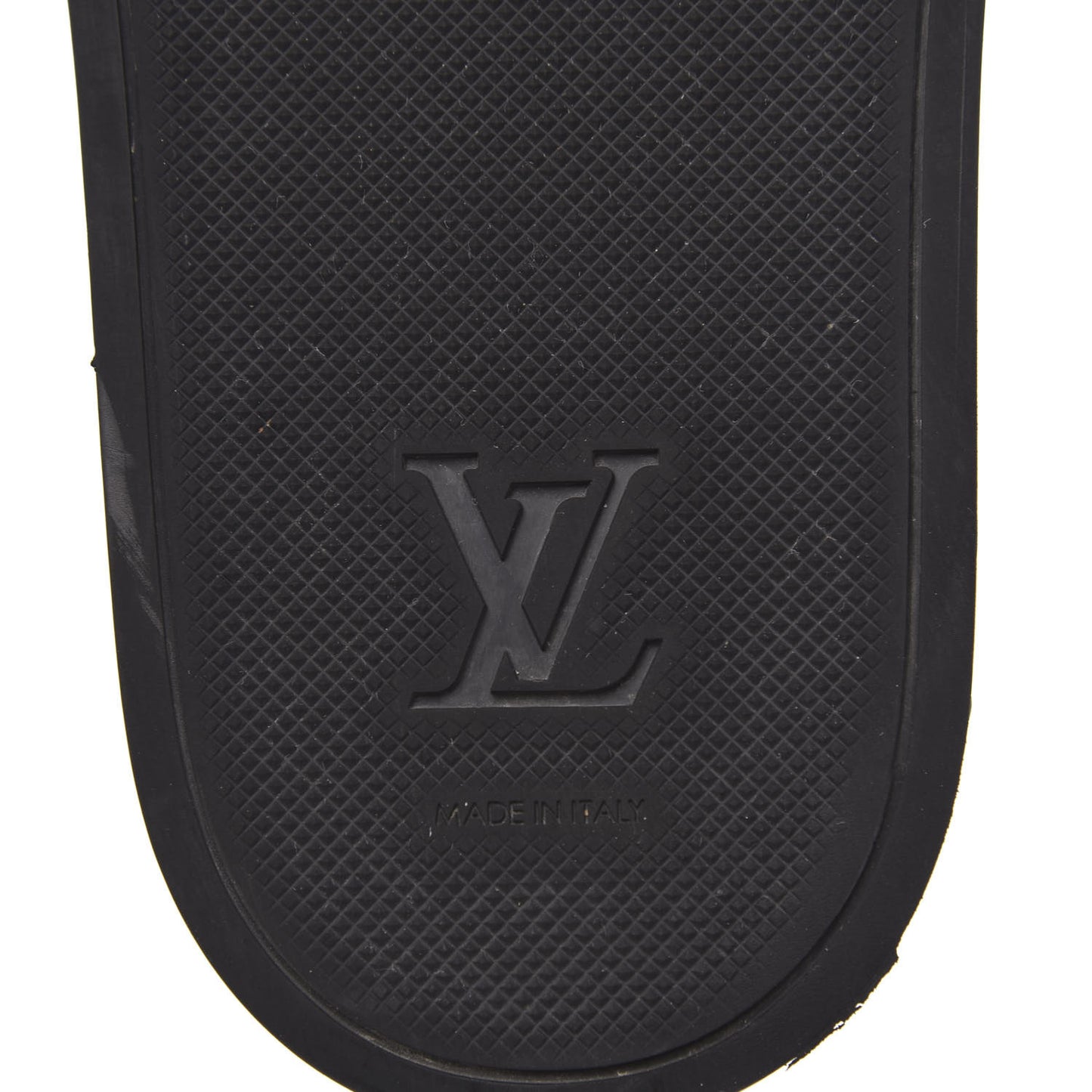 Rubber Monogram Mens Waterfront Mules 11 Macassar