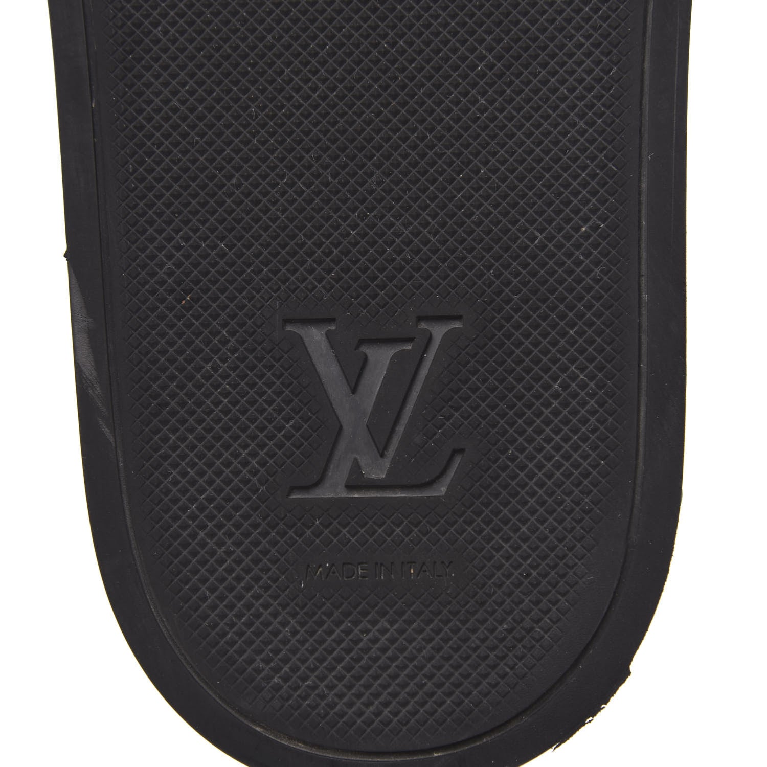 Louis Vuitton Rubber Monogram Mens Waterfront Mules 11 Macassar 6 of 10