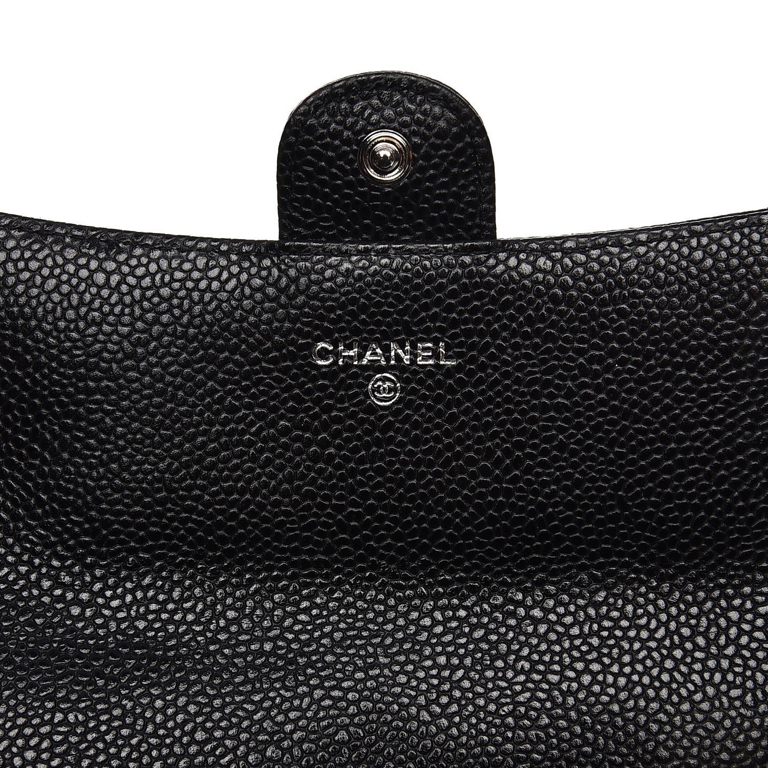 Chanel Caviar Quilted Large Flap Wallet Black 6 of 8