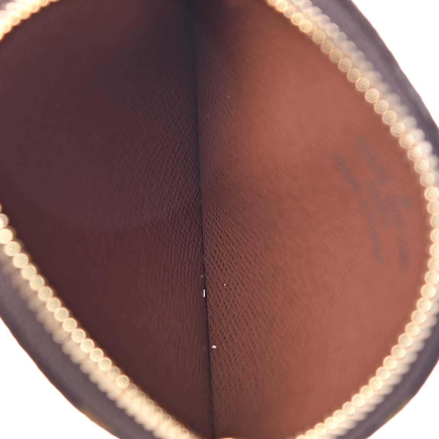 Monogram Round Coin Purse