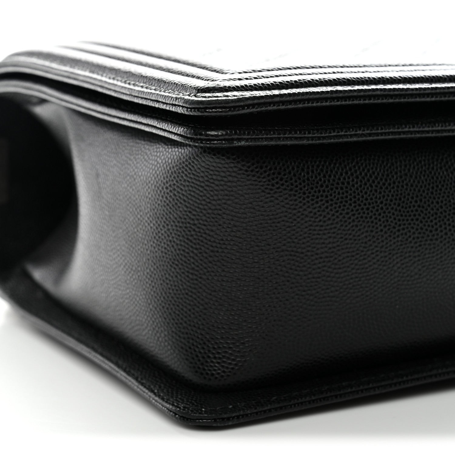 Chanel Caviar Quilted New Medium Boy Flap Black 10 of 12