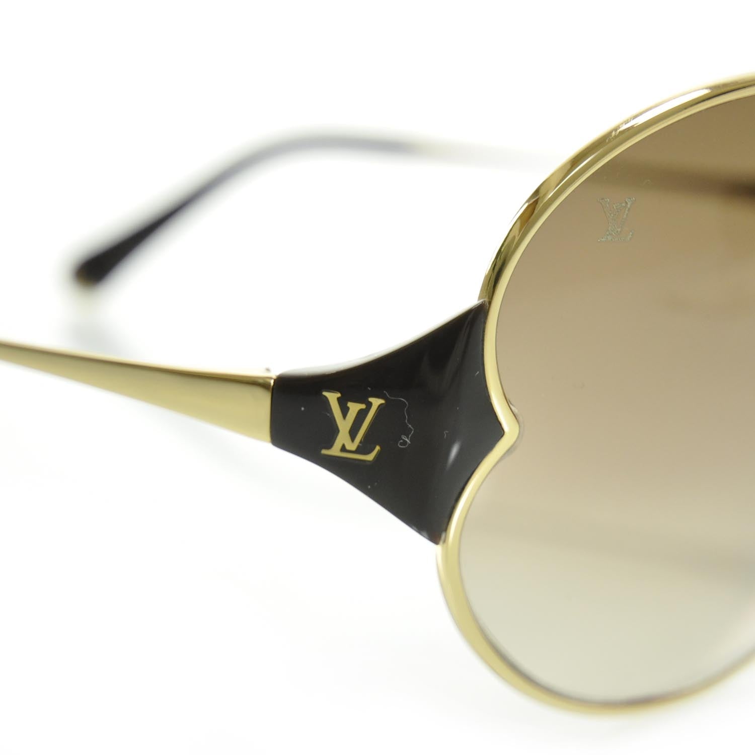 Louis Vuitton Daisy Sunglasses Z0262U Marron 5 of 9