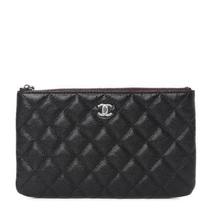 Chanel Caviar Quilted Small Pouch Black 1 of 8
