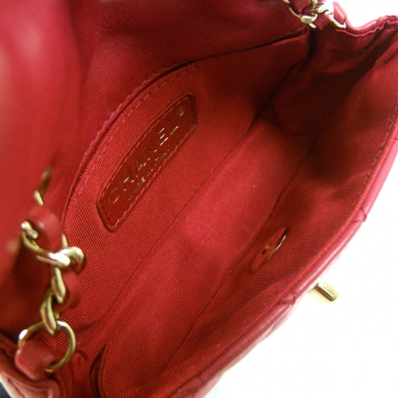 Chanel Lambskin Quilted Mini Heart Valentine Charms Bag 7 of 11