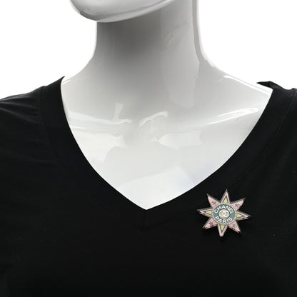 Chanel Resin CC Star Brooch Multicolor 2 of 5