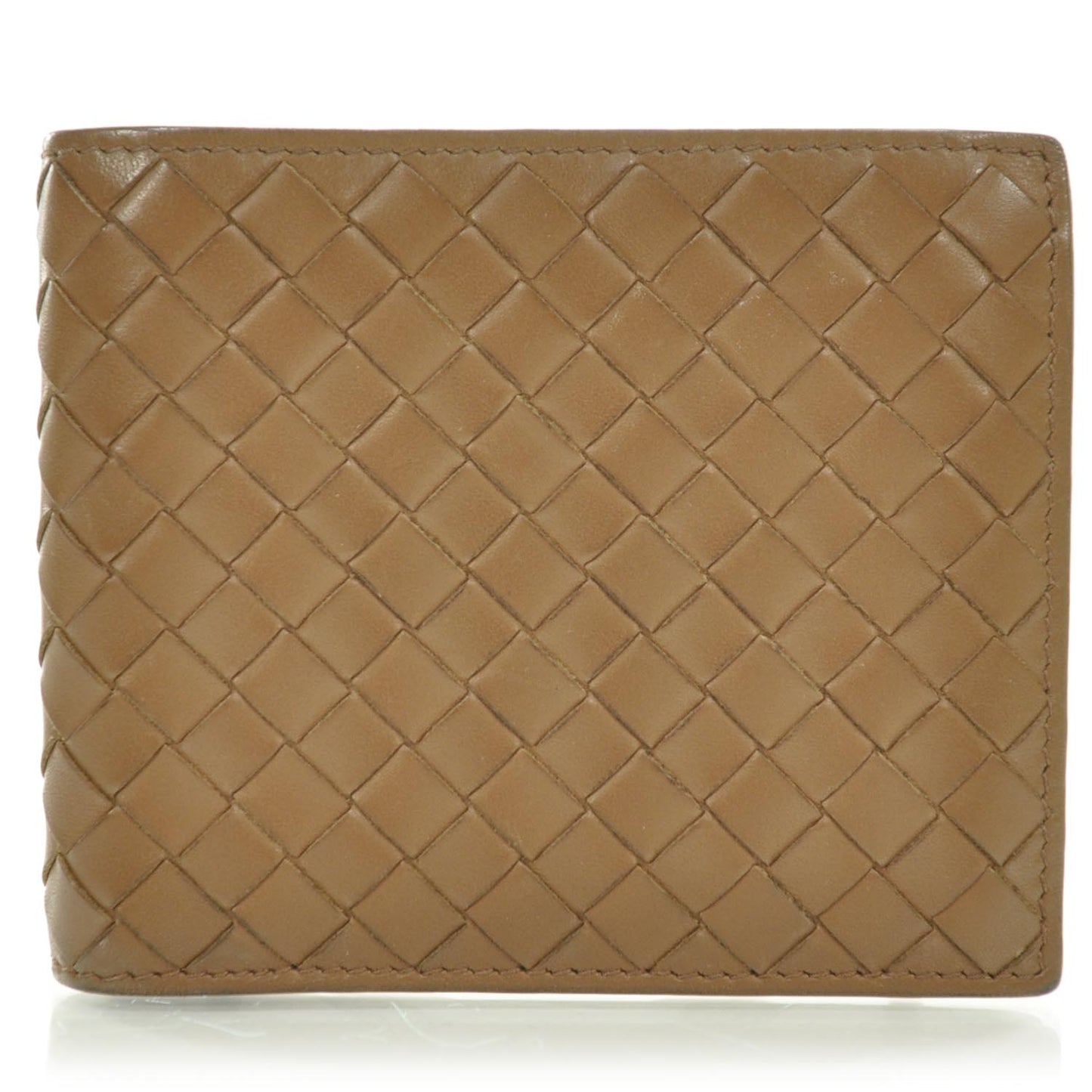 Nappa Intrecciato VN Wallet Noce