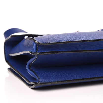 Proenza Schouler Grained Calfskin Medium Hava Top Handle Bag Lapis 8 of 9