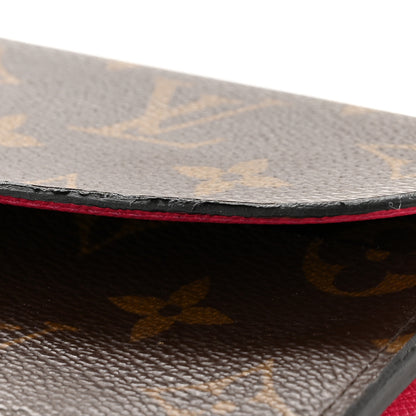Louis Vuitton Monogram Emilie Wallet Fuchsia 10 of 11