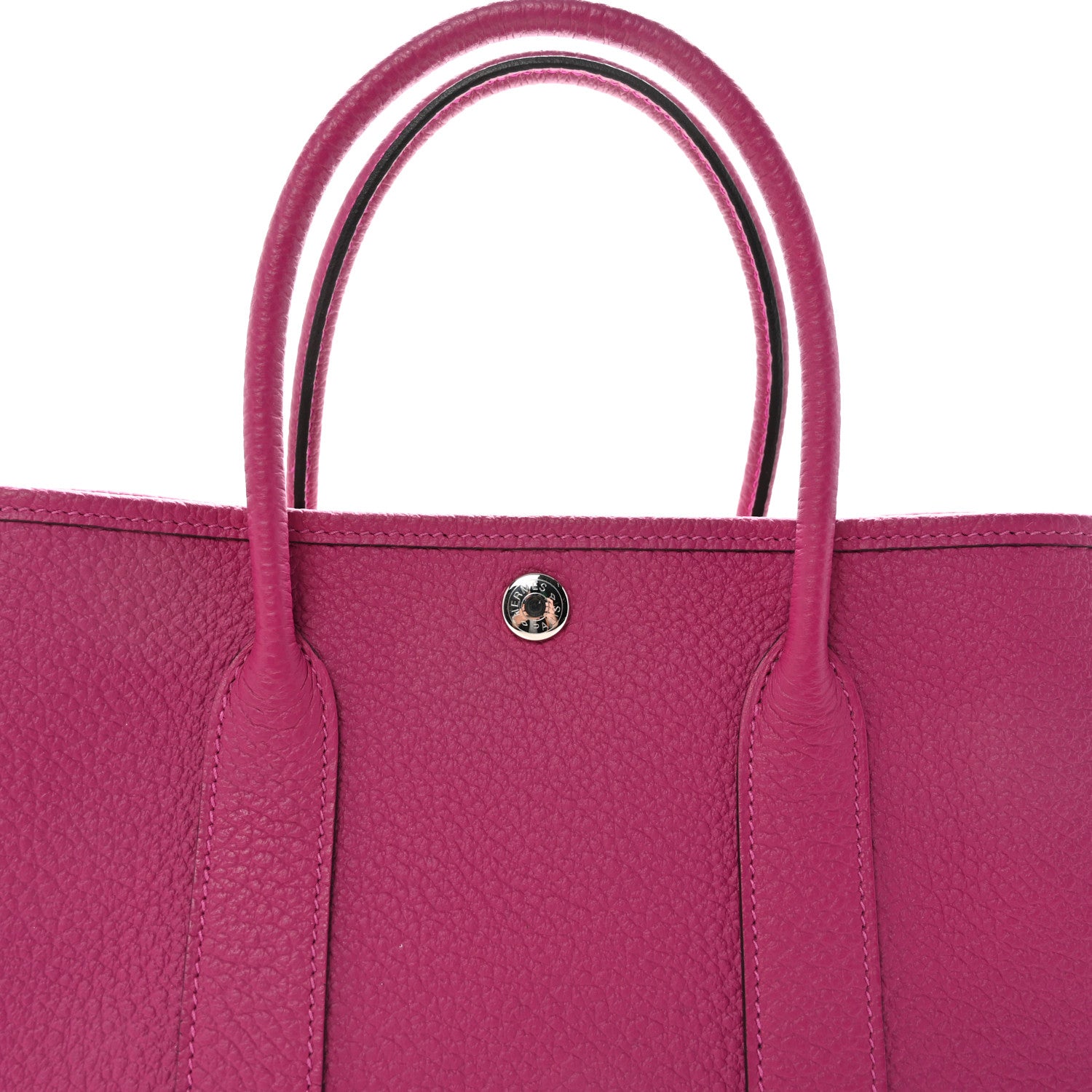 Hermes Vache Country Garden Party 30 TPM Rose Pourpre 7 of 9