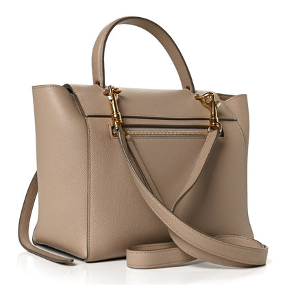 Celine Grained Calfskin Micro Belt Bag Light Taupe 3 of 12