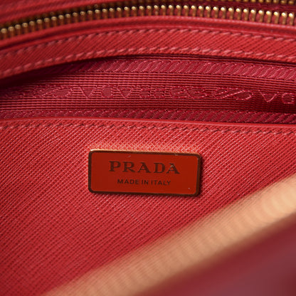 Prada Saffiano Medium Galleria Double Zip Tote Fuoco 8 of 10