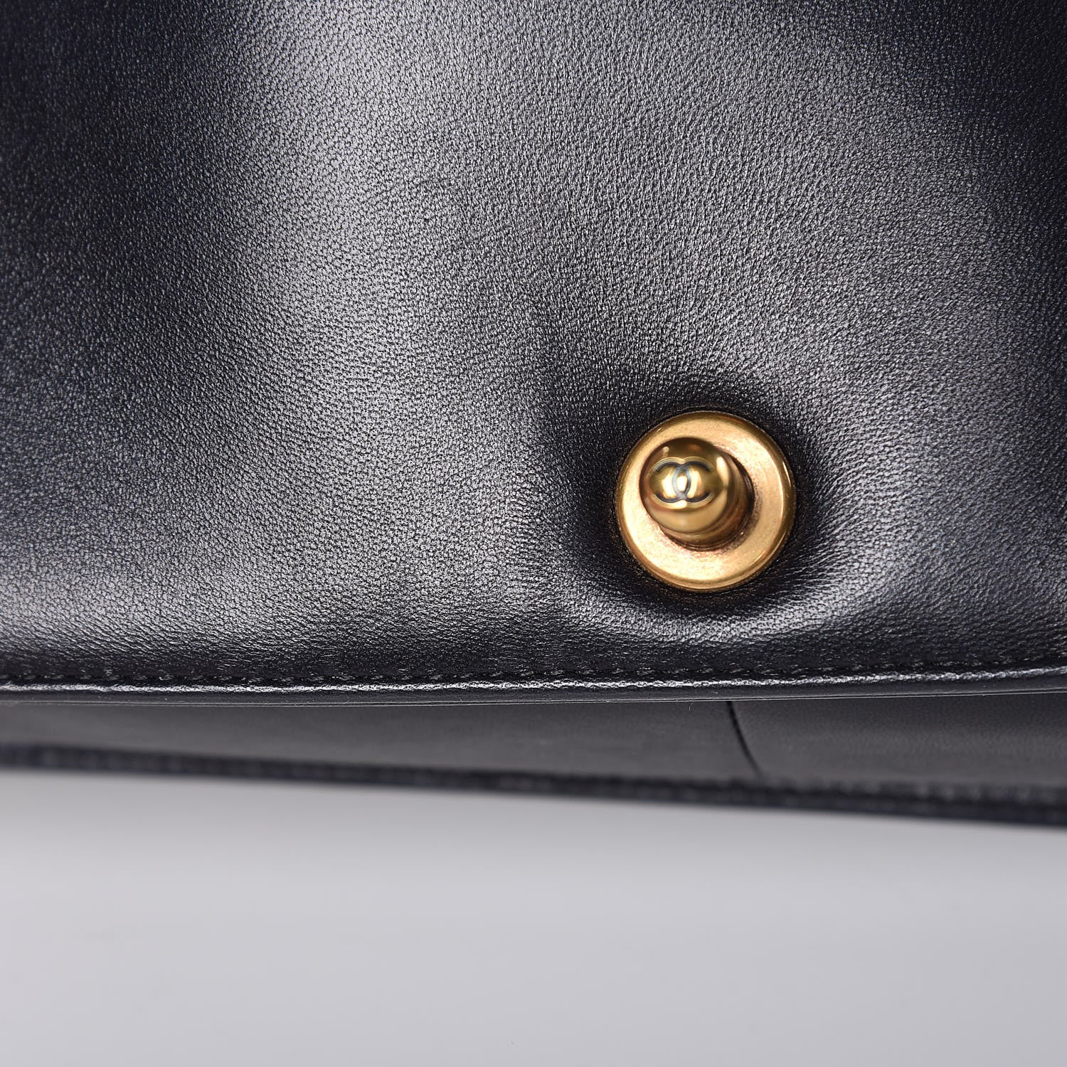 Chanel Lambskin Quilted Medium Boy Flap Dark Navy 10 of 18