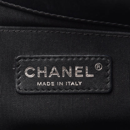 Chanel Lambskin Quilted Medium Boy Flap Black 6 of 16