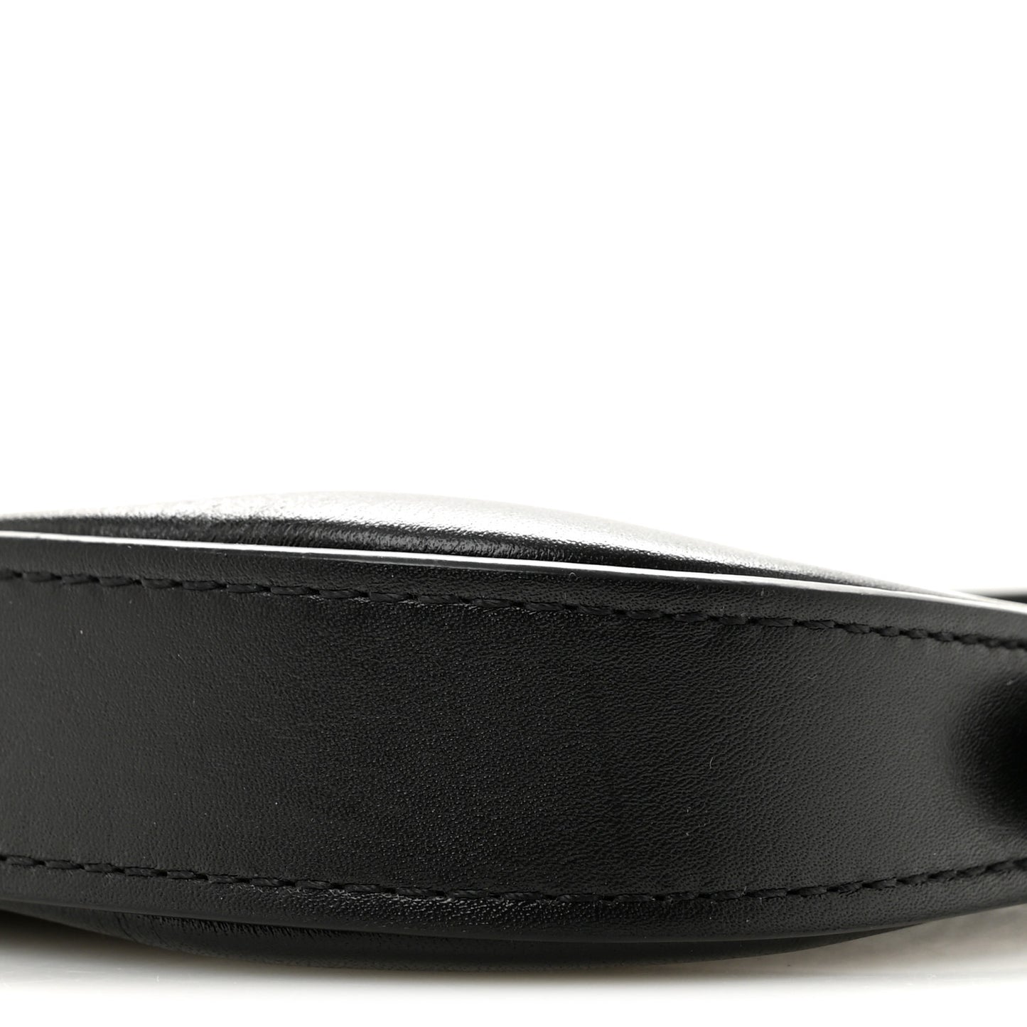 Calfskin LV Bloom Pochette  Black