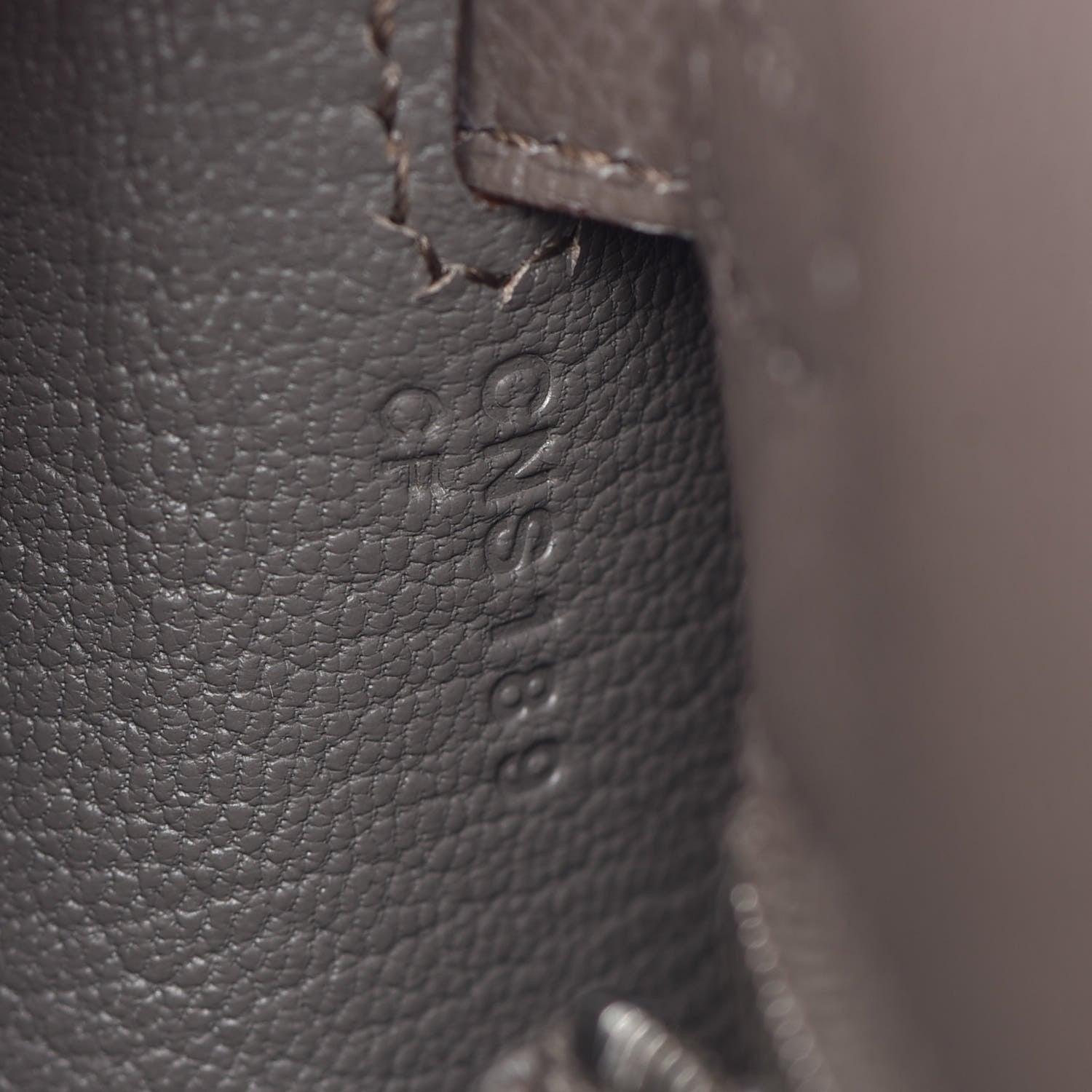 Hermes Epsom Kelly Sellier 25 Etain 34 of 40