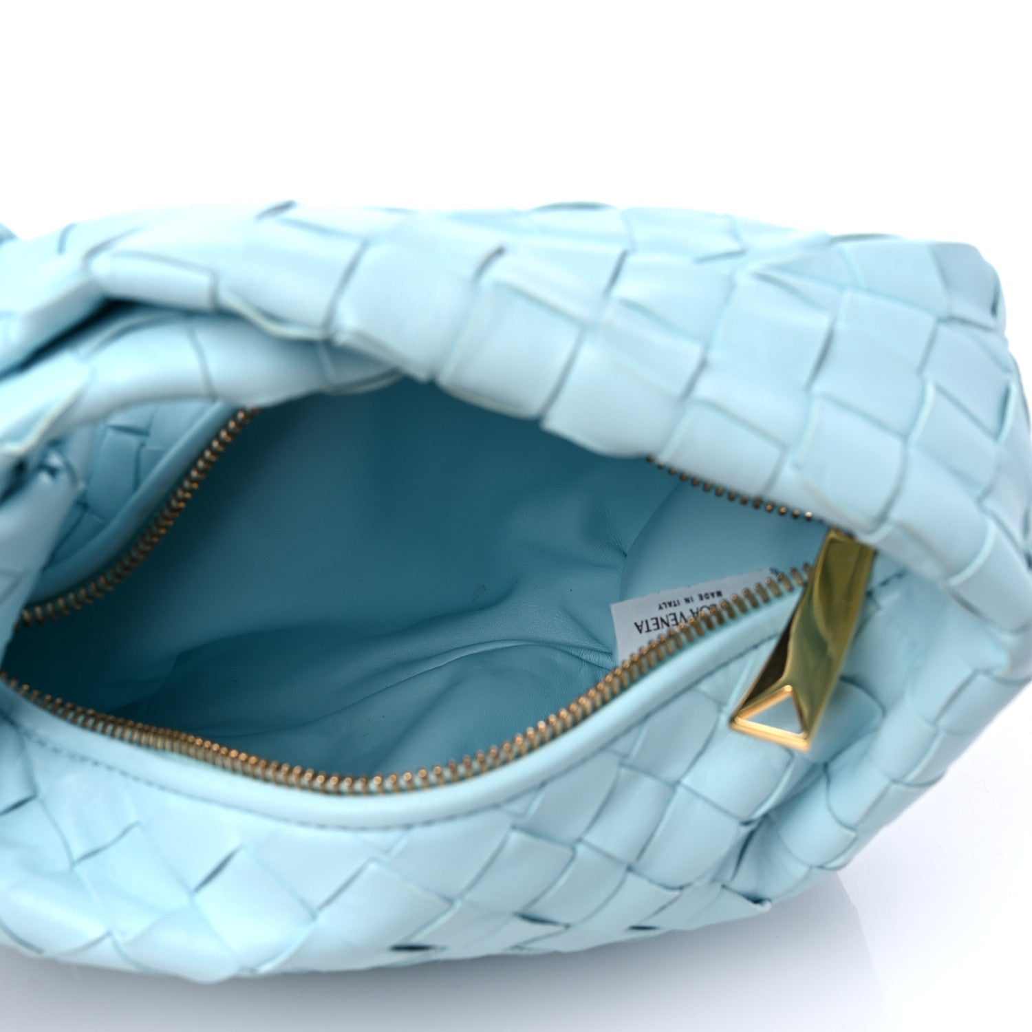Bottega Veneta Nappa Intrecciato Mini Jodie Teal Washed 5 of 8