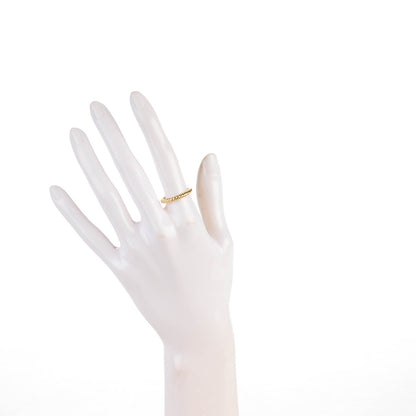 David Yurman 18K Yellow Gold 2mm Cable Band Ring 6.5 2 of 4