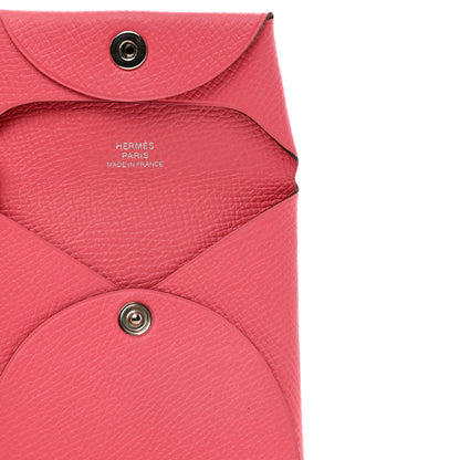 Hermes Epsom Bastia Coin Purse Rose Azalee 6 of 6