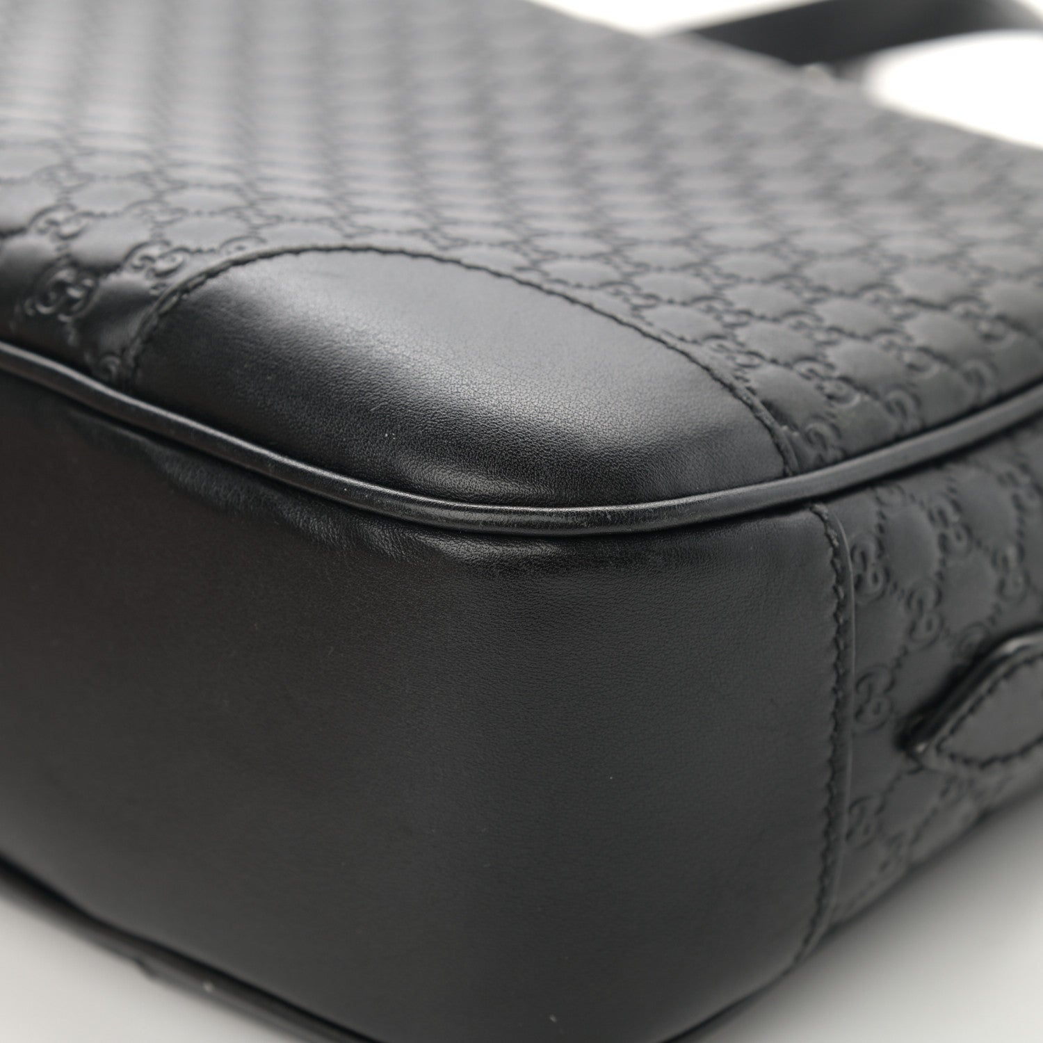 Gucci Microguccissima Mini Bree Messenger Bag Black 10 of 18