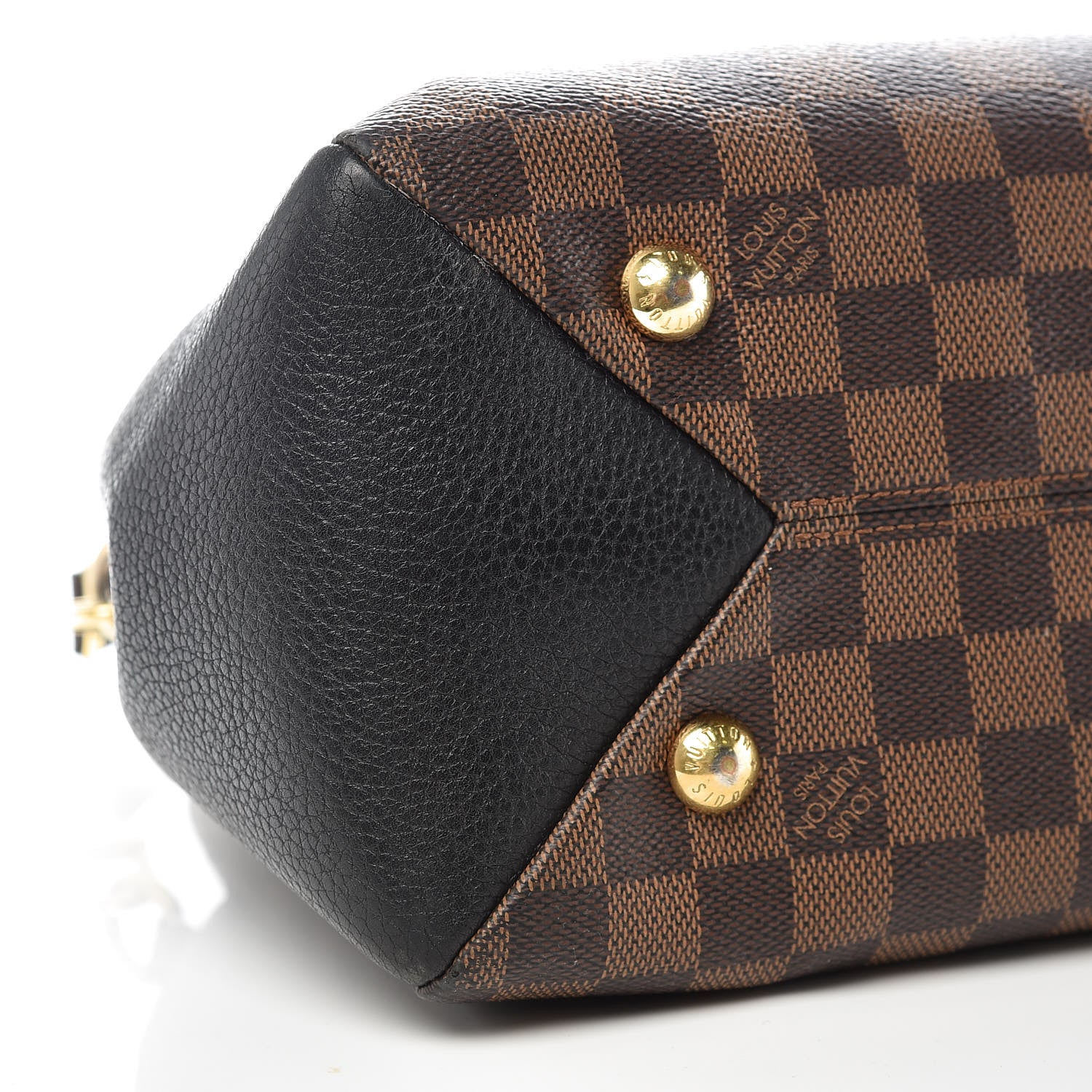 Louis Vuitton Damier Ebene Cuir Taurillon Brittany Black 5 of 20