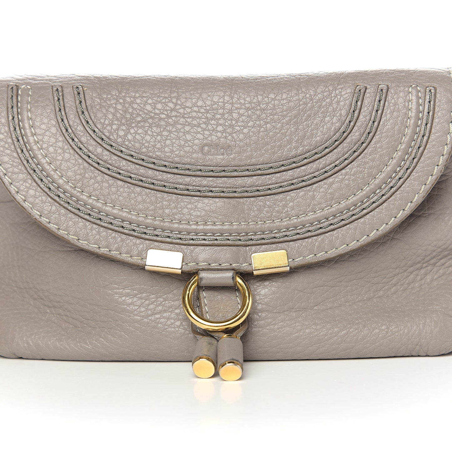 Calfskin Marcie Pochette Crossbody Bag Cashmere Grey