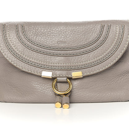 Chloe Calfskin Marcie Pochette Crossbody Bag Cashmere Grey 10 of 10