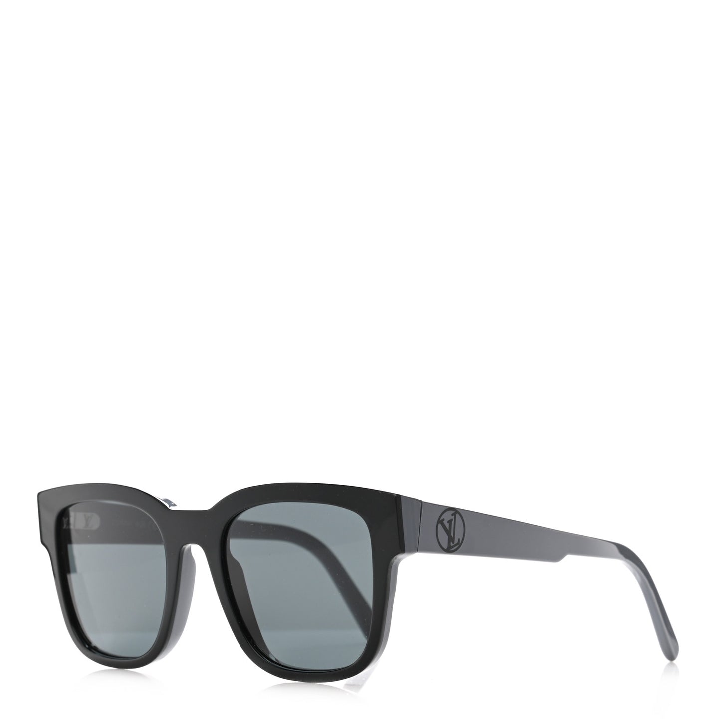 Acetate Outerspace Square Sunglasses Z1093W Black Grey