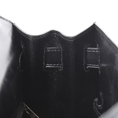 Hermes Box Kelly Sellier 28 Black 18 of 44