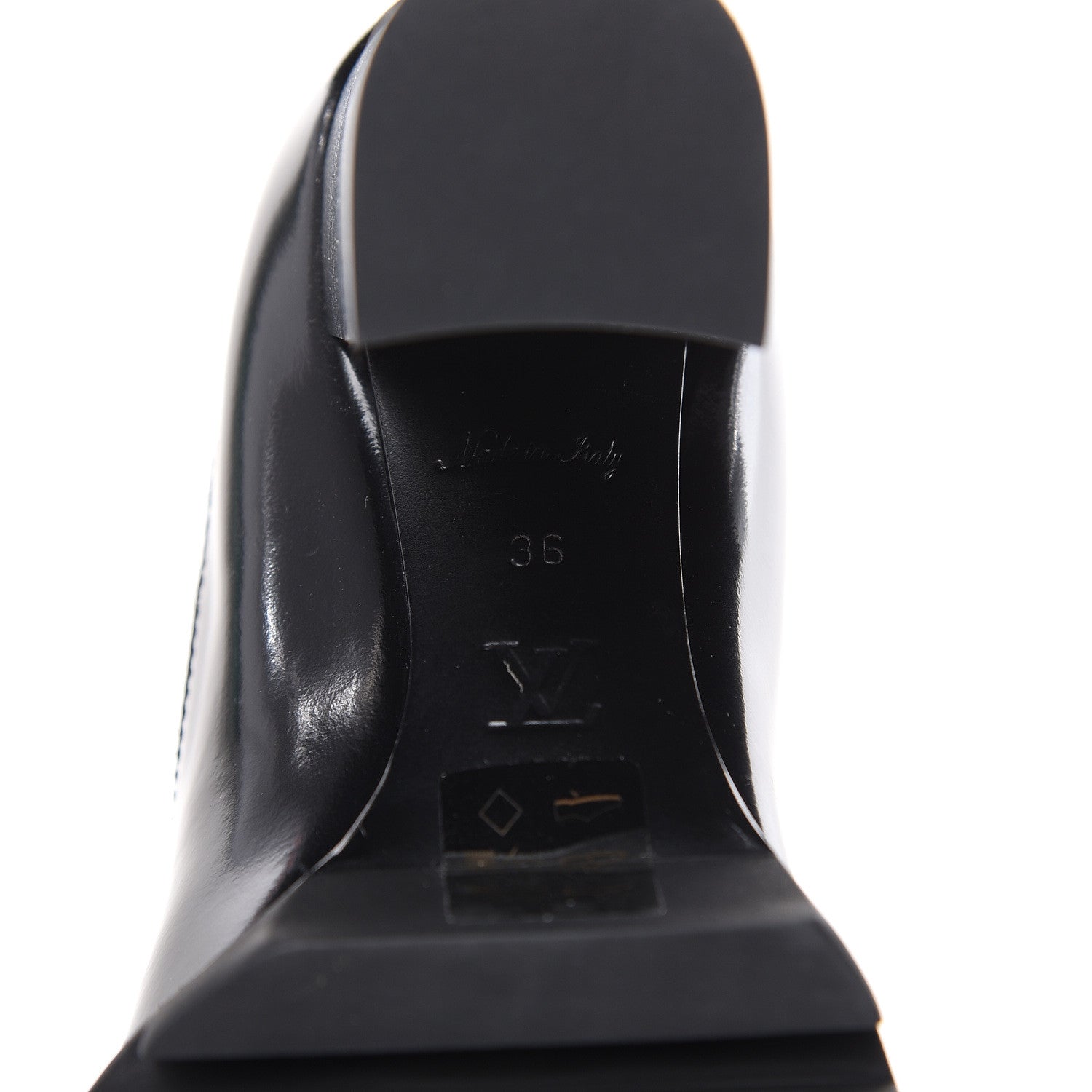 Louis Vuitton Patent Calfskin Monogram Star Trail Chelsea Ankle Boots 36 Black 6 of 8