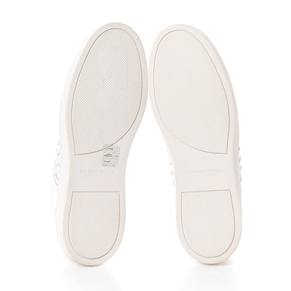 Bottega Veneta Nappa Intrecciato Slip On Sneakers 38.5 White 7 of 7