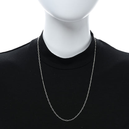Tiffany Sterling Silver Oval Link Chain Necklace 22" 2 of 4