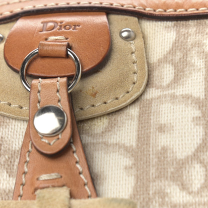Christian Dior Monogram Trotter Romantique Boston Bag Beige 14 of 14