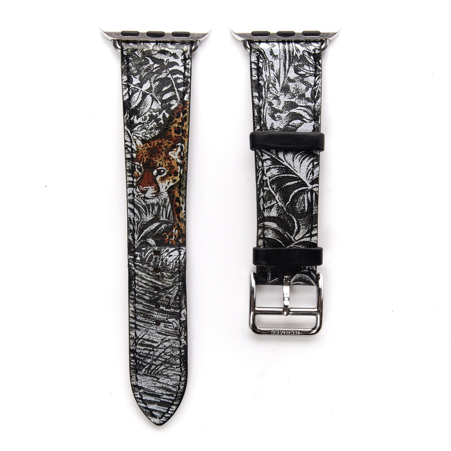 Barenia Equateur Tatouage 38mm Apple Watch Single Tour Band Black