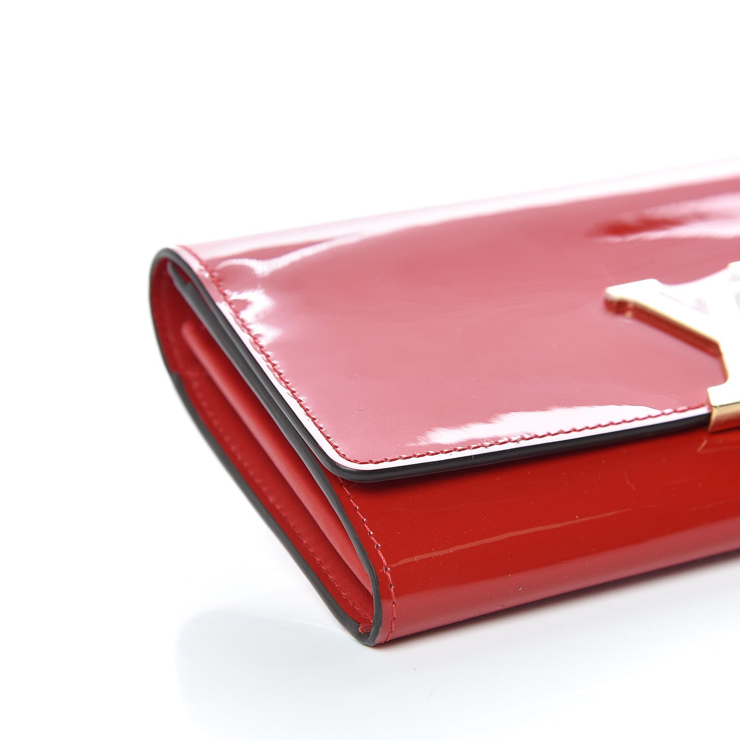 Patent Louise Wallet Cherry