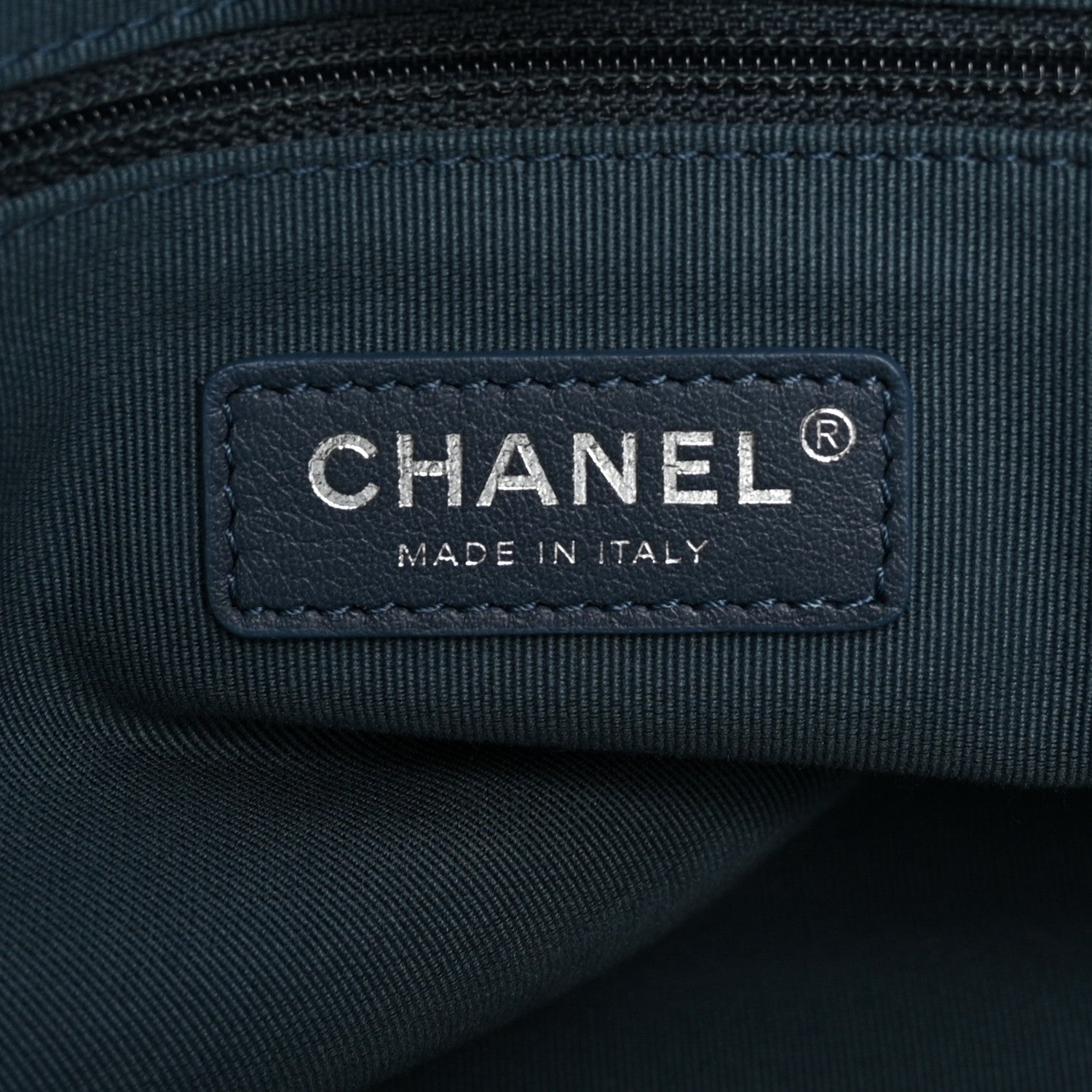 Chanel Denim Small Deauville Tote Light Blue 7 of 11