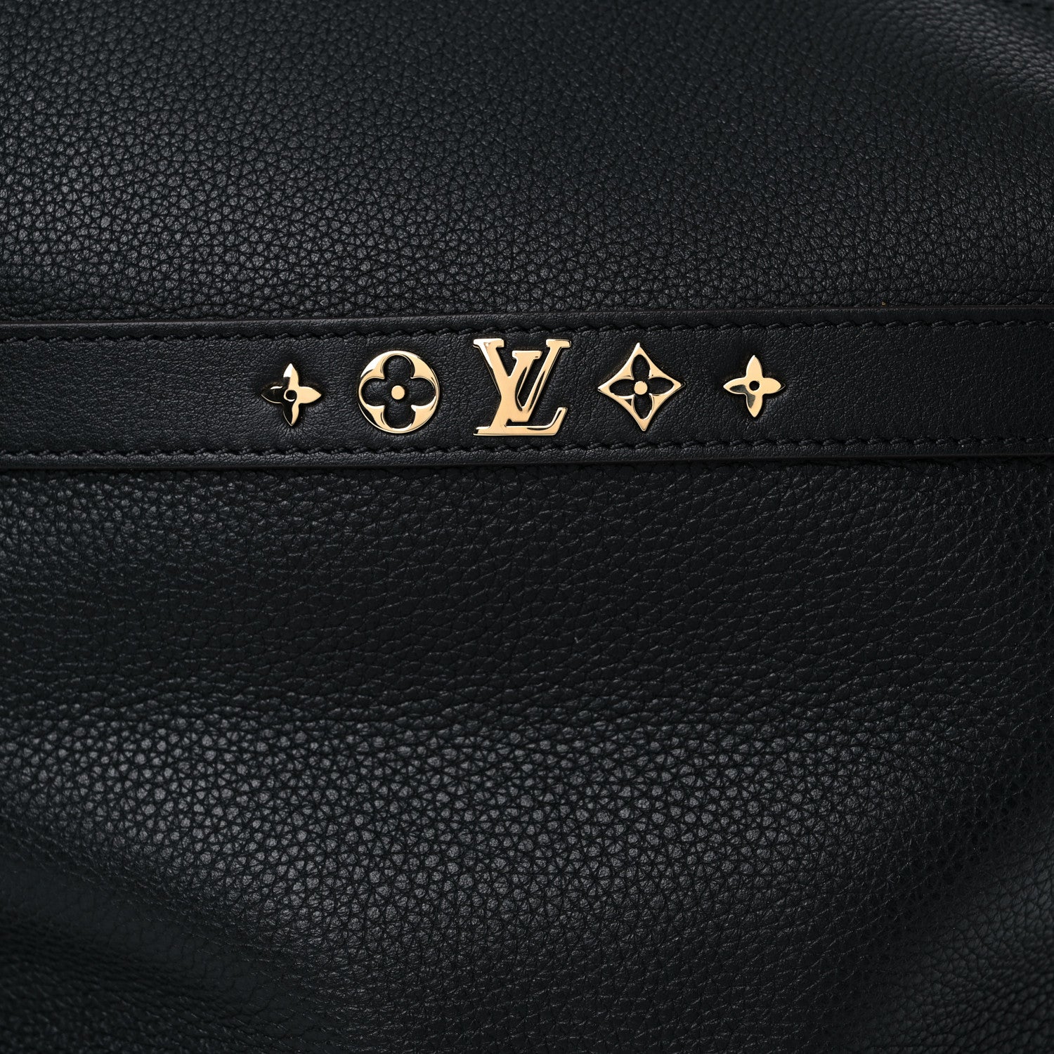 Louis Vuitton Grained Calfskin Cruiser PM Black 7 of 9