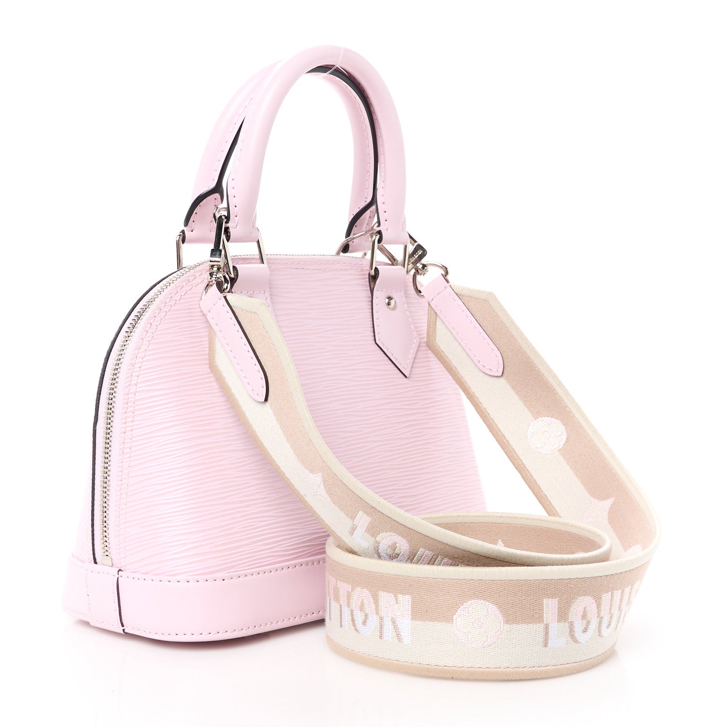 Louis Vuitton Epi Jacquard Alma BB Guimauve 3 of 11